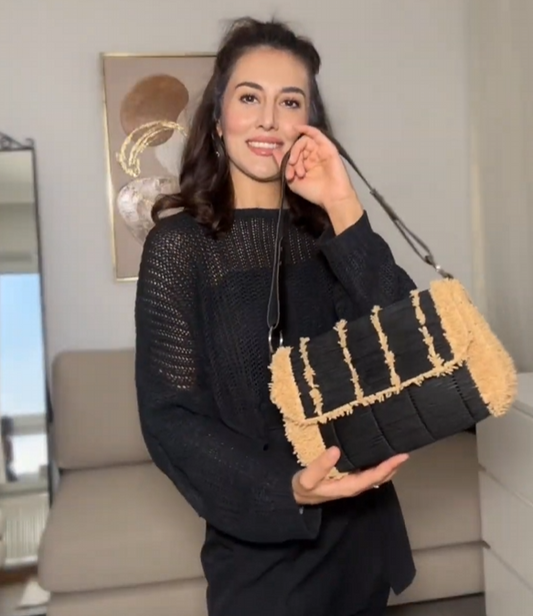 Teddy ve Makrome İpliklerini Kullanarak Muhteşem Bir Çanta Nasıl Yapılır