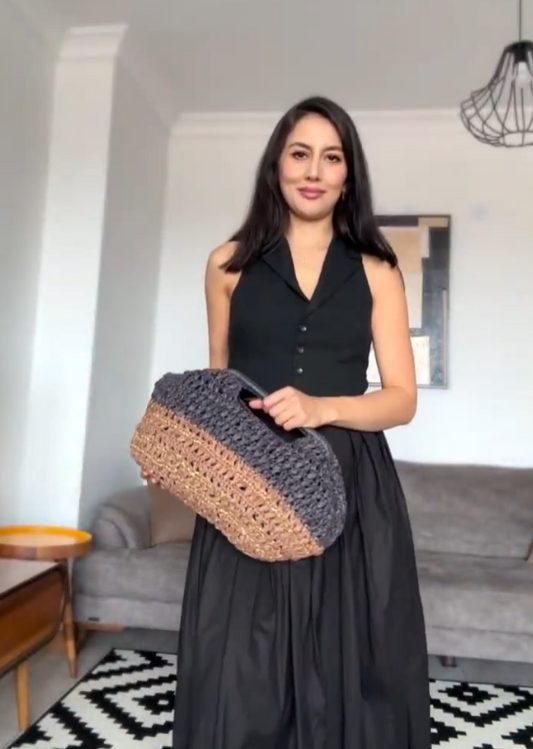 Sensy İpliklerle Şık Bir Raffia Çanta Nasıl Yapılır – Adım Adım