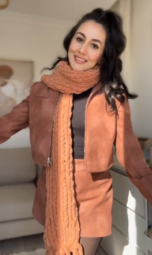 Sensy’nin Chunky İpliğiyle Kolay Bir Atkı Nasıl Yapılır?