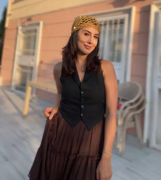 Sadece İplik ve Tığla Kendi Şık Saç Aksesuarınızı Yaratın!