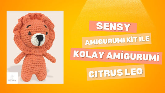 El Yapımı Mutluluk: Sensy Amigurumi Kiti ile Minik Amigurumi Projesi Yapımı