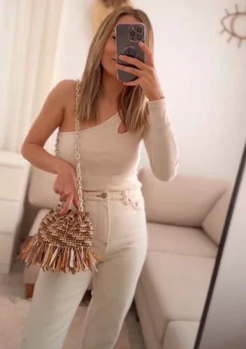 Raffia Kağıdından Püsküllü Çanta Yapımı