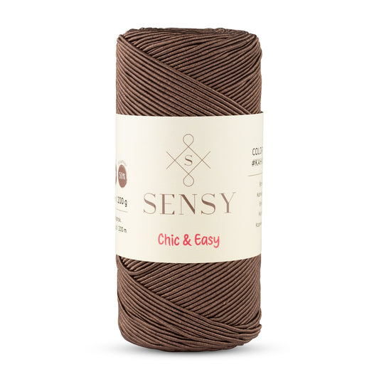 Sensy Premium Chic&Easy Slim Supra İpi Mumlu İp Pase İp Makrome İp