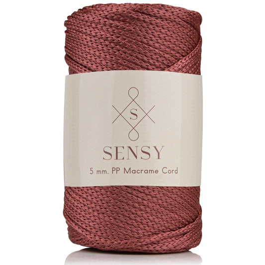 Sensy Premium 5 Mm Polyester Makrome İp