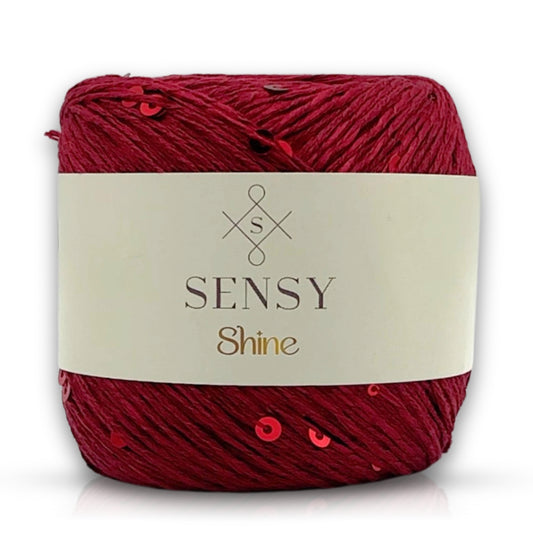 Sensy Shine Pullu Örgü İpi