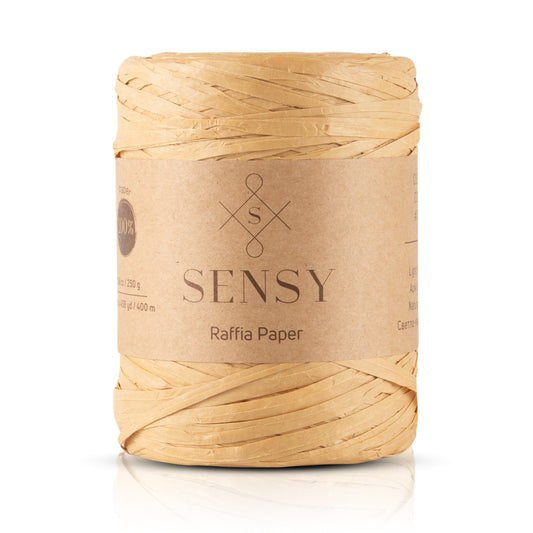 SENSY Premium Doğal Rafya İp