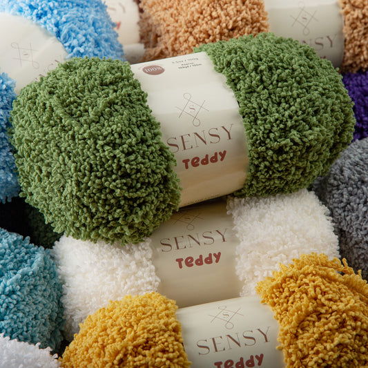 Sensy Premium Teddy El Örgü İpi