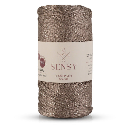 Sensy Premium 2 Mm Sparkle Simli Polyester Makrome İp
