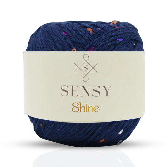 Sensy Shine Pullu Örgü İpi