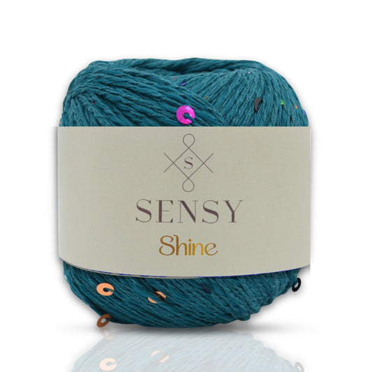 Sensy Shine Pullu Örgü İpi