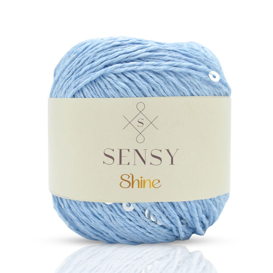 Sensy Shine Pullu Örgü İpi