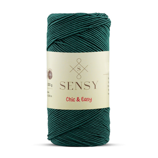 Sensy Premium Chic&Easy Slim Supra İpi Mumlu İp Pase İp Makrome İp