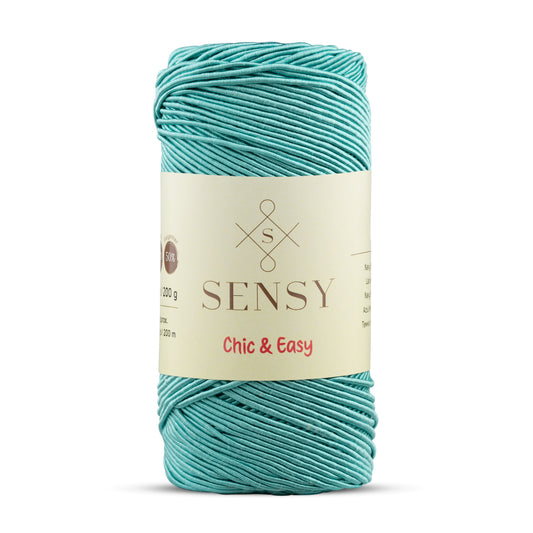 Sensy Premium Chic&Easy Slim Supra İpi Mumlu İp Pase İp Makrome İp