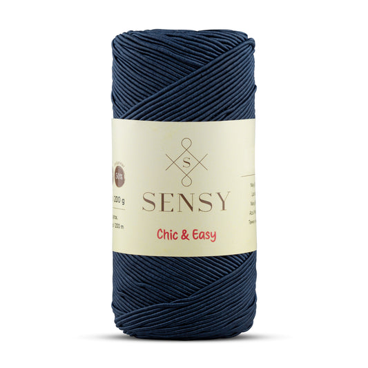 Sensy Premium Chic&Easy Slim Supra İpi Mumlu İp Pase İp Makrome İp