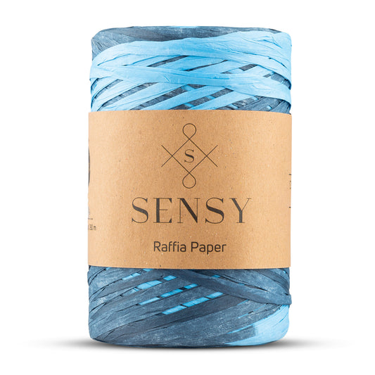 SENSY Premium Multi Çok Renkli 290 M Doğal Rafya İp