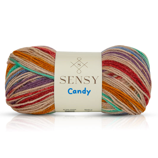 Sensy Premium Candy El Örgü İpi