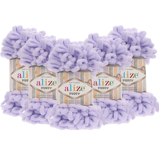 Alize Puffy 146 Lavanta 5 Adet