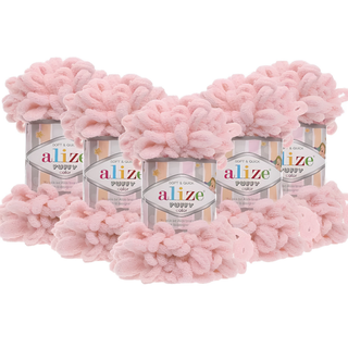 Alize Puffy 161 Pudra 5 Adet
