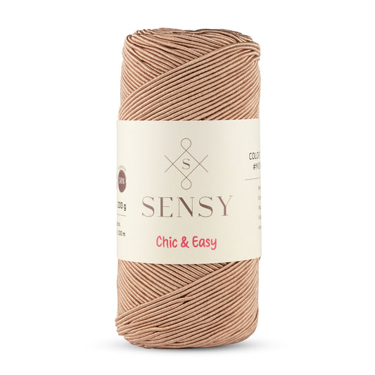 Sensy Premium Chic&Easy Slim Supra İpi Mumlu İp Pase İp Makrome İp