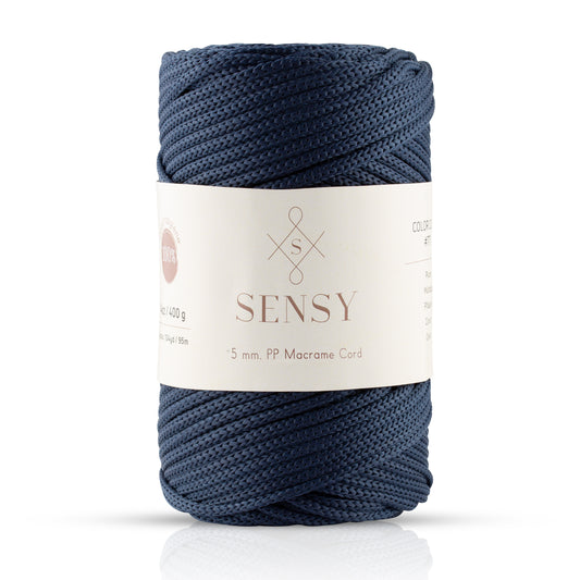 Sensy Premium 5 Mm Polyester Makrome İp