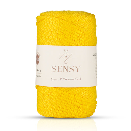 Sensy Premium 5 Mm Polyester Makrome İp