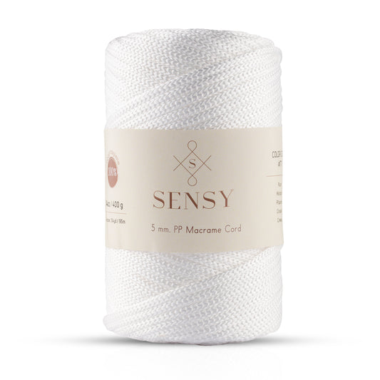 Sensy Premium 5 Mm Polyester Makrome İp