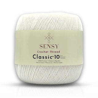 Classic 10 Tığ İpi 100% Merserize Pamuk Örgü İpi, Dantel İpi, Giza Mısır Pamuğu