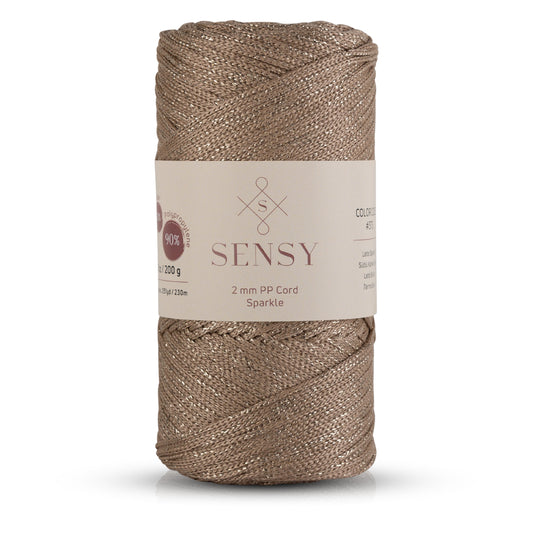 Sensy Premium 2 Mm Sparkle Simli Polyester Makrome İp
