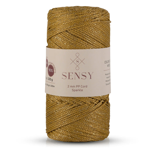 Sensy Premium 2 Mm Sparkle Simli Polyester Makrome İp