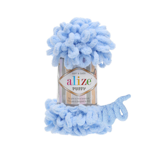 Alize Puffy 183 Açık Mavi 5 Adet