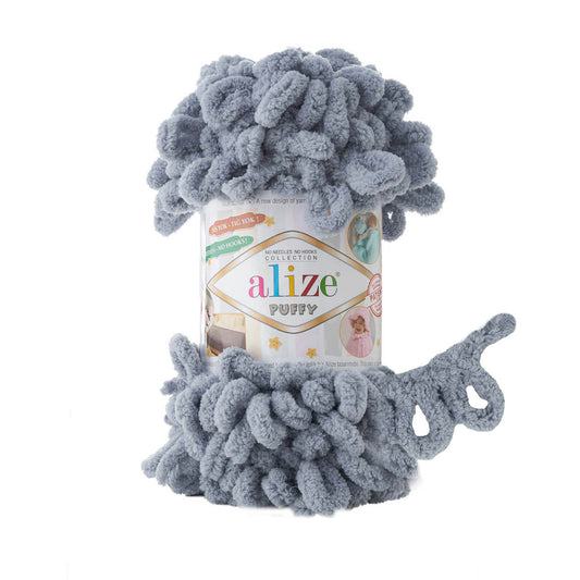 Alize Puffy 428 Orta Gri 5 Adet