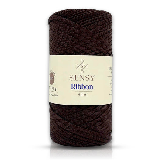 Sensy Premium Ribbon 4Mm Polyester Makrome İp