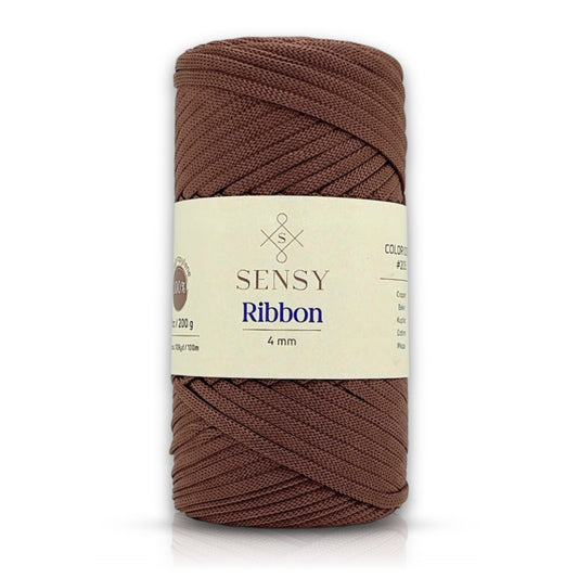 Sensy Premium Ribbon 4Mm Polyester Makrome İp