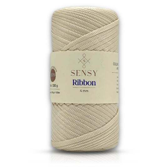 Sensy Premium Ribbon 4Mm Polyester Makrome İp