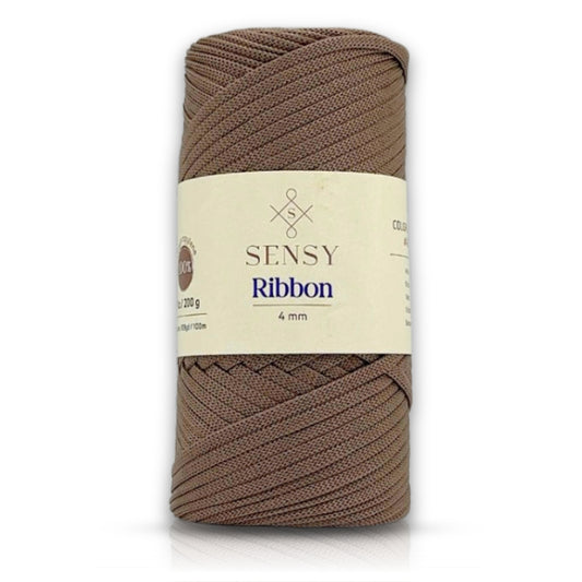 Sensy Premium Ribbon 4Mm Polyester Makrome İp