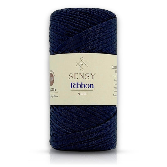 Sensy Premium Ribbon 4Mm Polyester Makrome İp