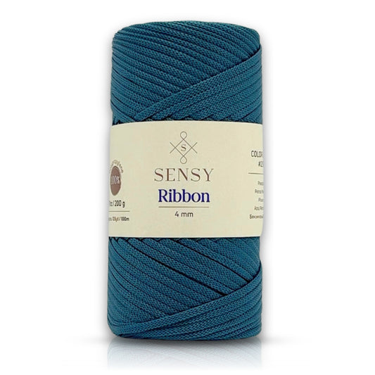 Sensy Premium Ribbon 4Mm Polyester Makrome İp