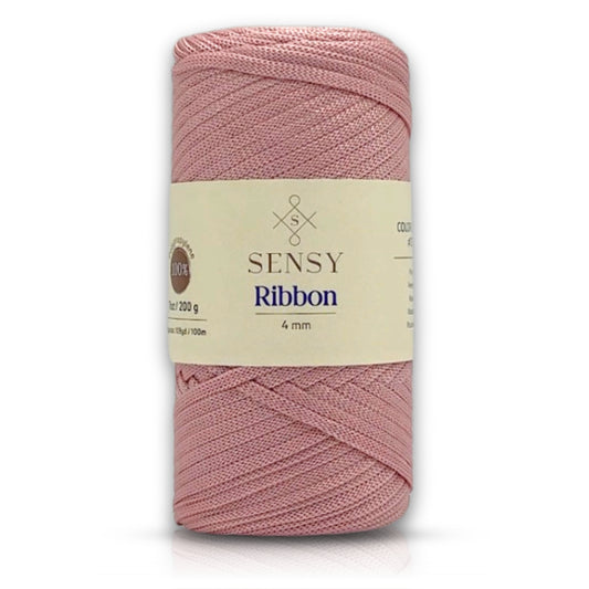 Sensy Premium Ribbon 4Mm Polyester Makrome İp
