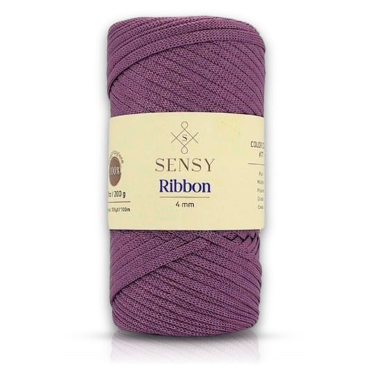 Sensy Premium Ribbon 4Mm Polyester Makrome İp