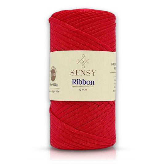 Sensy Premium Ribbon 4Mm Polyester Makrome İp