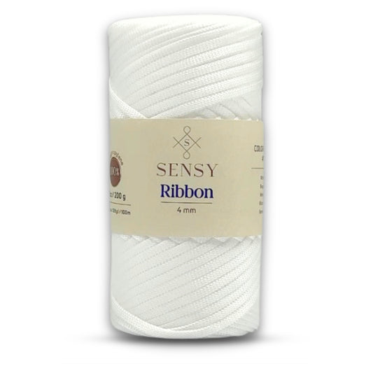 Sensy Premium Ribbon 4Mm Polyester Makrome İp
