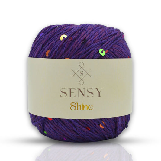 Sensy Shine Pullu Örgü İpi