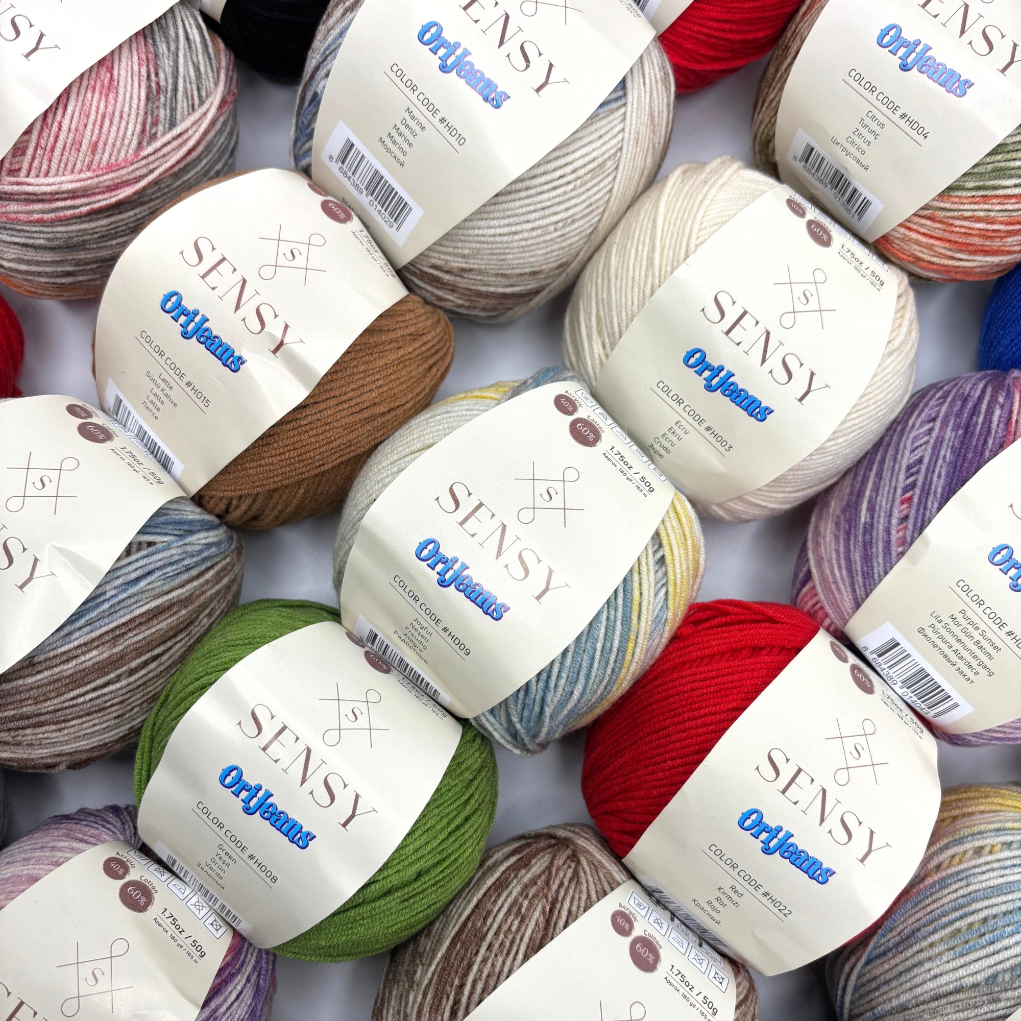 Sensy OriJeans Premium Amigurumi Punch (Panç) İpi – Sensy Türkiye