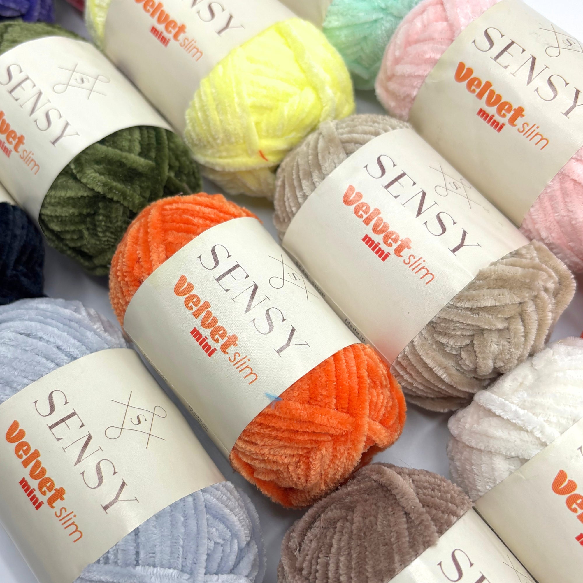 Velvet Slim Mini Kutu Örgü İpliği Kadife İp Amigurumi İpliği 16