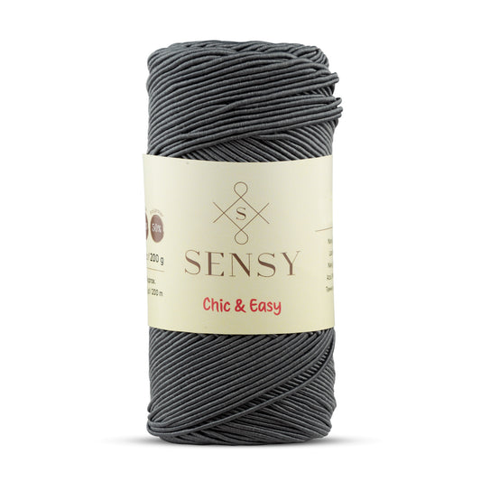Sensy Premium Chic&Easy Slim Supra İpi Mumlu İp Pase İp Makrome İp