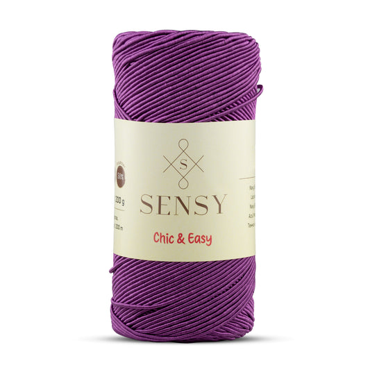 Sensy Premium Chic&Easy Slim Supra İpi Mumlu İp Pase İp Makrome İp