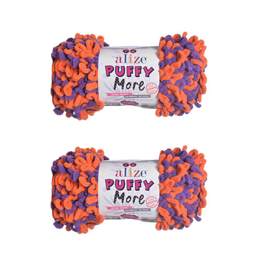 2 Adet Puffy More El Örgü İpliği (2 x 150 Gram) 6550